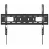 Manhattan sienas stiprinājums televizoriem un monitoriem (fiksēts), piemērots ekrāniem no 37 līdz 65 collām, VESA saderība: visas no 200x200mm līdz 600x400mm – pārbaudiet četru montāžas caurumu izmērus ekrāna aizmugurē, lai pārliecinātos par atbilstību, maks. 50 kg, melns, kronšteins