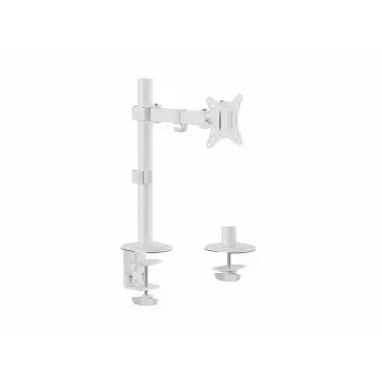 Equip 17 inch-32 inch regulējams monitora galda kronšteins, balts