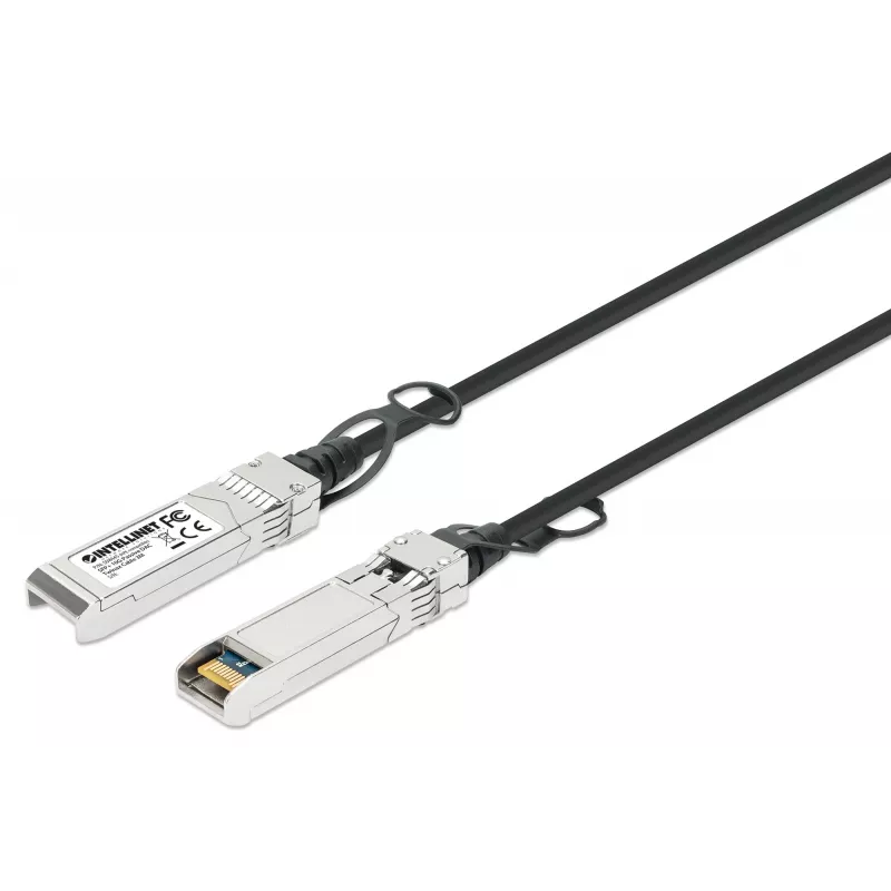 Intellinet 3 m 10G SFP+ pasīvais tiešās pievienošanas vara Twinax kabelis 30AWG HP J9283B /JD097C saderīgs
