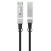 Intellinet 1m 40G QSFP+ pasīvais tiešā pieslēguma vara Twinax kabelis 30AWG MSA QSFP-H40G-CU1M saderīgs