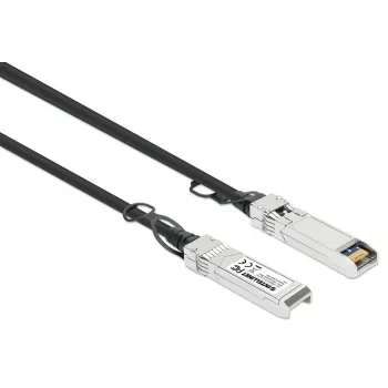 Intellinet 5m 10G SFP+ pasīvais tiešā savienojuma vara Twinax kabelis 24AWG HP JG081C/ 537963-B21 saderīgs