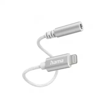 Hama 00201523 lightning kabelis, balts