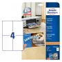 Avery Zweckform C32252-25 abpusējas perforētas pastkartes, 148 x 105 mm, 170 g/m², matēti baltas, 100 kartītes