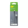 Kabelis GP Batteries CL1N 1m Lightning uz USB A 12W 2.4A