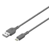 Kabelis GP Batteries CL1N 1m Lightning uz USB A 12W 2.4A