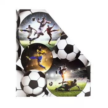 Žurnālu statīvs Herma A4 Football 19716 izturīgs dizains futbola tematikā