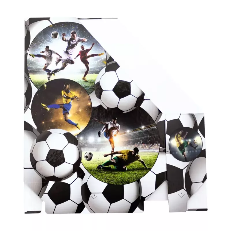 Žurnālu statīvs Herma A4 Football 19716 izturīgs dizains futbola tematikā