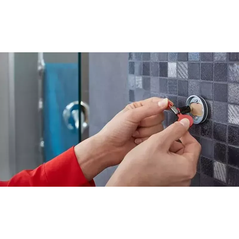 Dvieļu āķis TESA 59342 Indoor Chrome 3 gab.