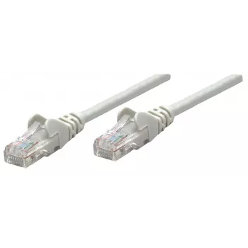 Intellinet tīkla ielāpu vads, Cat6, 50 m, pelēks, varš, S/FTP, LSOH / LSZH, PVC, RJ45, apzeltīti kontakti, bez aizķeršanās, ar aizsargapvalku, mūža garantija