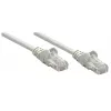 Intellinet tīkla ielāpu vads, Cat6, 50 m, pelēks, varš, S/FTP, LSOH / LSZH, PVC, RJ45, apzeltīti kontakti, bez aizķeršanās, ar aizsargapvalku, mūža garantija