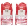 Intellinet tīkla komutācijas kabelis, Cat7 kabelis/Cat6A spraudņi, 0,5 m, sarkans, varš, S/FTP, LSOH / LSZH, PVC, RJ45, zeltīti kontakti, bez aizķeršanās, ar aizsargapvalku, mūža garantija