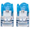 Intellinet tīkla komutācijas kabelis, Cat7 kabelis/Cat6A spraudņi, 1,5 m, zils, varš, S/FTP, LSOH/LSZH, PVC, RJ45, zeltīti kontakti, bez aizķeršanās, ar uzmavu, mūža garantija
