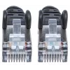 Intellinet tīkla komutācijas kabelis, Cat6, 20 m, melns, varš, S/FTP, LSOH / LSZH, PVC, RJ45, apzeltīti kontakti, bez aizķeršanās, ar aizsargapvalku, mūža garantija