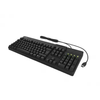 KeySonic KSK-8040U-CR tastatūra Mājas/Biroja USB Melna