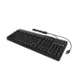 KeySonic KSK-8040U-CR tastatūra Mājas/Biroja USB Melna