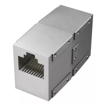 Hama 00200327 kabeļa dzimuma mainītājs RJ-45 sudrabains