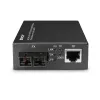 Lindy 25119 tīkla multivides pārveidotājs 850 nm Daudzmodu Melns