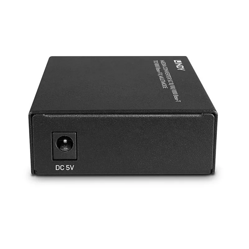 Lindy 25119 tīkla multivides pārveidotājs 850 nm Daudzmodu Melns
