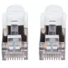 Intellinet tīkla vads, Cat6, 5 m, balts, varš, S/FTP, LSOH / LSZH, PVC, RJ45, zeltīti kontakti, bez aizķeršanās, ar aizsarguzmavu, mūža garantija