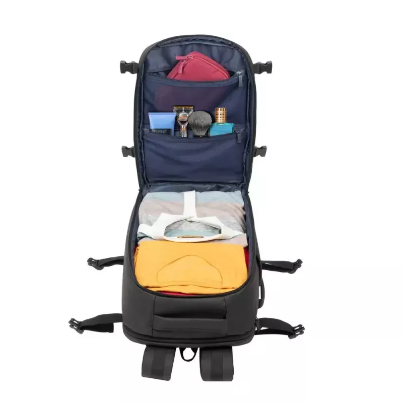 Ikdienas mugursoma Rivacase Tegel 8465 Melns Polyester ECO-FRIENDLY