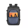 Ikdienas mugursoma Rivacase Tegel 8465 Melns Polyester ECO-FRIENDLY