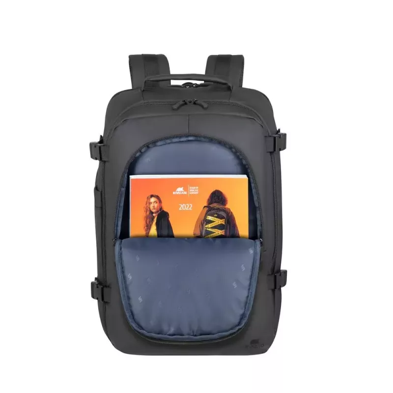 Ikdienas mugursoma Rivacase Tegel 8465 Melns Polyester ECO-FRIENDLY
