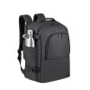 Ikdienas mugursoma Rivacase Tegel 8465 Melns Polyester ECO-FRIENDLY