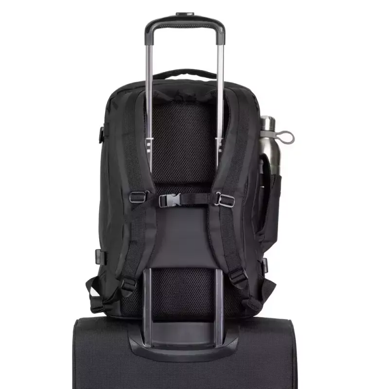 Ikdienas mugursoma Rivacase Tegel 8465 Melns Polyester ECO-FRIENDLY