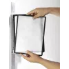 Durable Vario magnet wall 5 dokumentu displeja karuselis portreta orientācijā A4