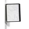 Durable Vario magnet wall 5 dokumentu displeja karuselis portreta orientācijā A4