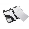 Plāksne ar klipsi Durable 2332-01 A4 PVC melna