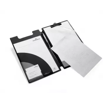 Plāksne ar klipsi Durable 2332-01 A4 PVC melna