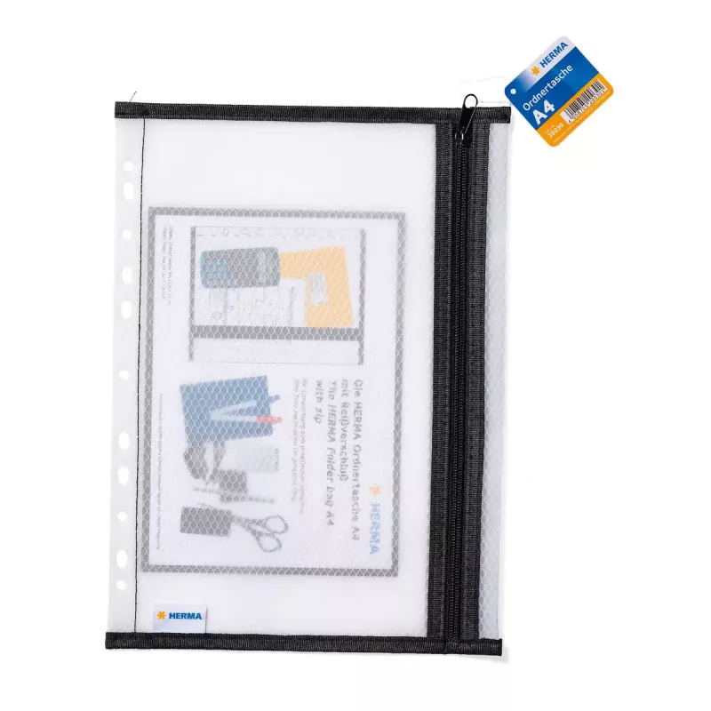 Mapes soma HERMA A4 melna EVA materiāls 230x320mm