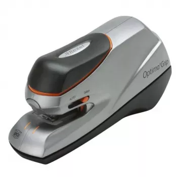 Rexel Optima Grip Electric Stapler EU, 20 loksnes, melna, sudraba, 449,5 g, 147 mm, 200 mm, 88 mm