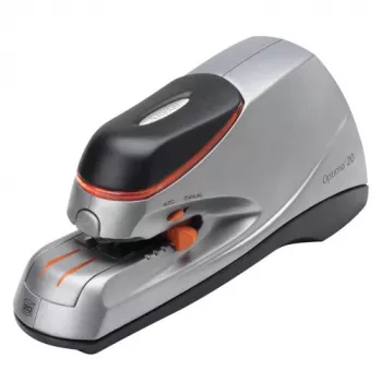 Rexel Optima 20 elektriskais skavotājs, 20 loksnes, melna, oranža, sudraba, 788 g, 292 mm, 143 mm, 175 mm