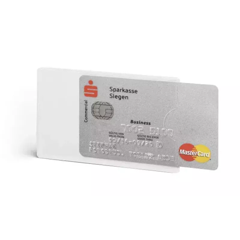 Vizītkaršu turētājs Durable 890319 caurspīdīgs