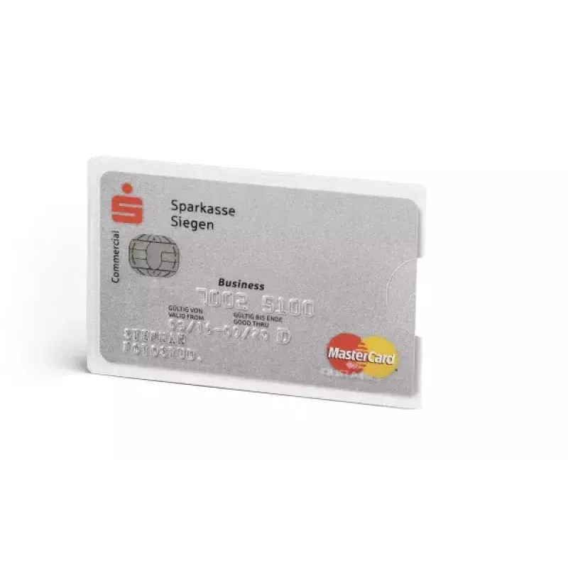 Vizītkaršu turētājs Durable 890319 caurspīdīgs