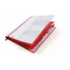 Parasta dokumentu mape Durable 255503 Plastmasa Sarkana Caurspīdīga 5 gab.