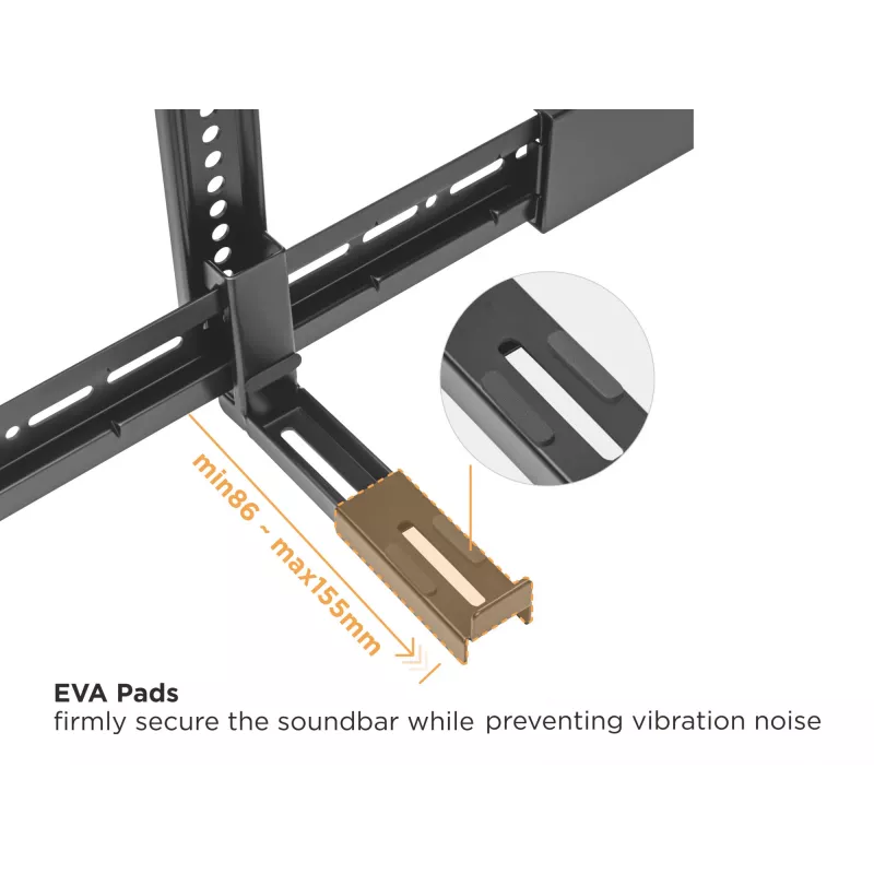 Skaņas paneļa stiprinājums Equip Universal Soundbar Mount