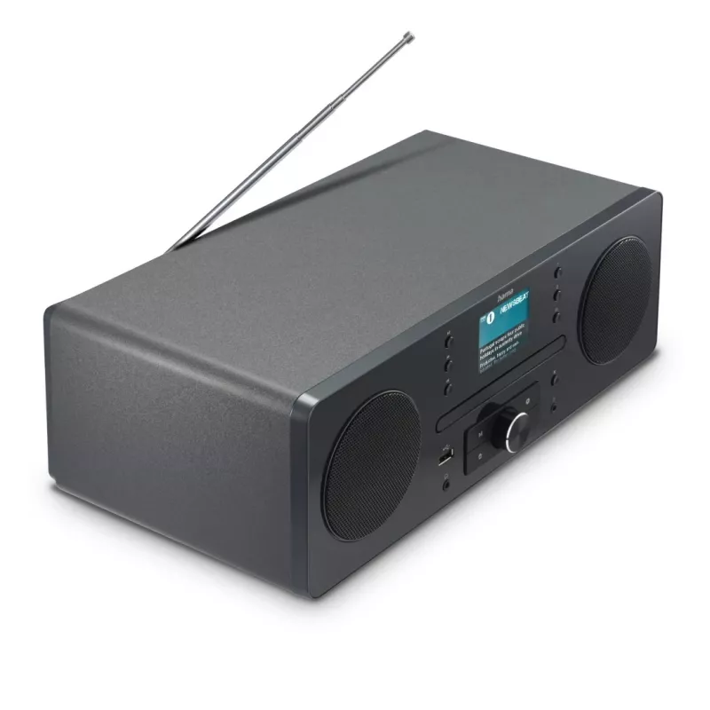 Hama 00054254 radio Personālie Digitālie Melns, Pelēks