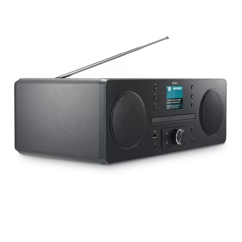 Hama 00054254 radio Personālie Digitālie Melns, Pelēks