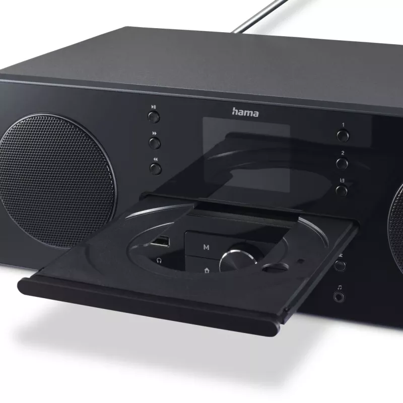 Hama 00054254 radio Personālie Digitālie Melns, Pelēks