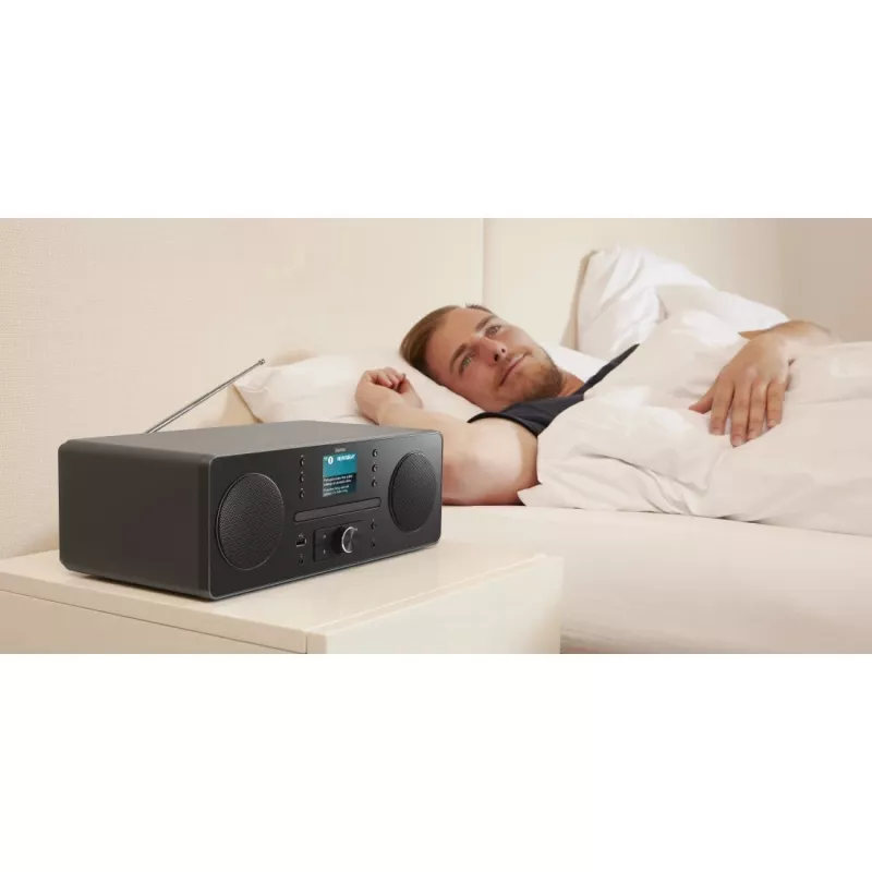 Hama 00054254 radio Personālie Digitālie Melns, Pelēks