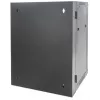 Intellinet 19 collu tīkla skapis – sienas stiprinājums (divu sekciju verama izvēršanās), 15U, 550 mm dziļš, melns, samontēts, maks. 30 kg, izveras, lai piekļūtu skapja aizmugurei, kad uzstādīts pie sienas, 19 collas, lietojamais dziļums 425 mm, sienas montāžas daļas nav iekļautas