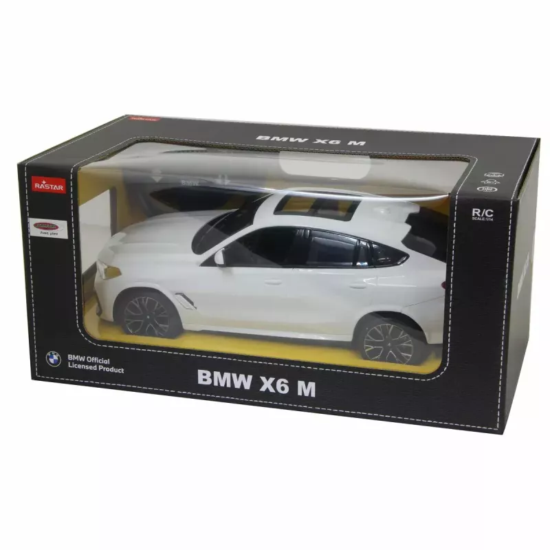 RC auto Jamara BMW X6 M elektrisks 1:14 mērogā vecumam no 6 gadiem
