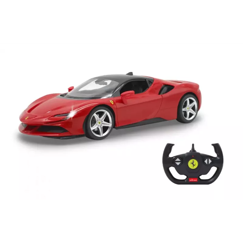 Sporta auto Jamara Ferrari SF90 Stradale Radio vadāms Elektriskais dzinējs 1:14