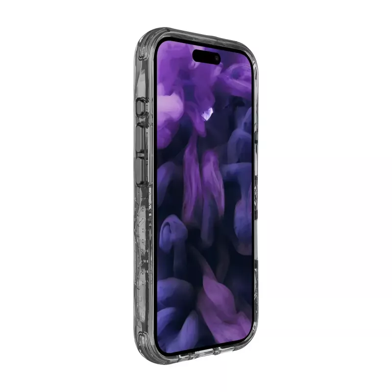 LAUT CRYSTAL MATTER X vāciņš iPhone 16 Monochromatic Melns