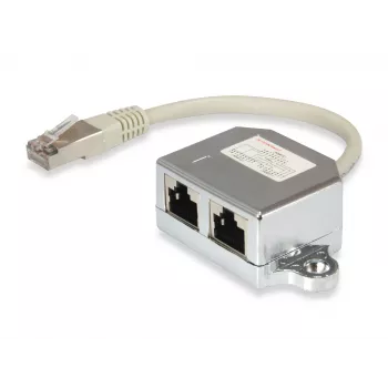 2 portu Cat.5e RJ45 sadalītājs Equip 127608