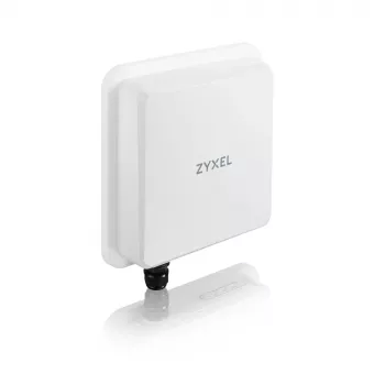 Zyxel FWA710 bezvadu maršrutētājs Multi-Gigabit Ethernet Dual-band (2.4 GHz / 5 GHz) 5G Balts