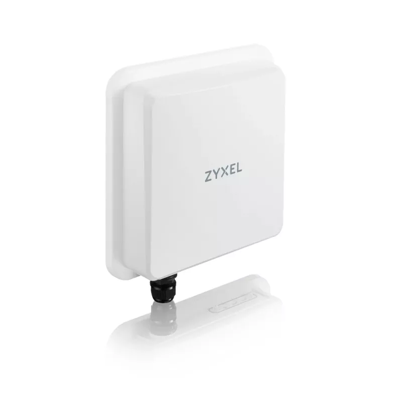 Zyxel FWA710 bezvadu maršrutētājs Multi-Gigabit Ethernet Dual-band (2.4 GHz / 5 GHz) 5G Balts